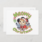 ミオウィクリスマス シーズンポストカード (正面/裏面)
