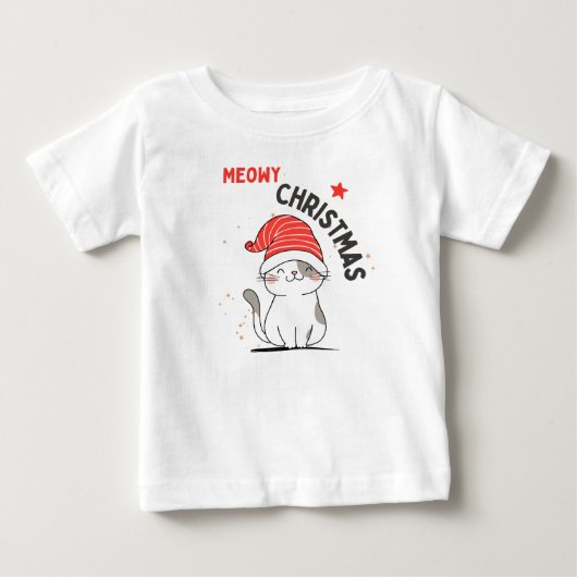 ミオウィクリスマス ベビーTシャツ (正面)