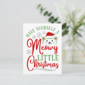 ミオウィリトルクリスマス シーズンポストカード (スタンド正面)