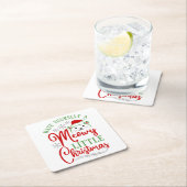 ミオウィリトルクリスマス スクエアペーパーコースター (インサイチュ)