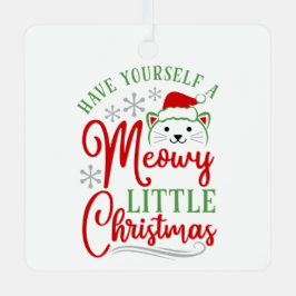 ミオウィリトルクリスマス メタルオーナメント