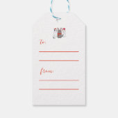 ミオウィークリスマスキュートなホリデーキャッツ ギフトタグ (裏面)