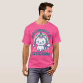 ミオウギカルカテコーンかわいい Tシャツ (正面フル)