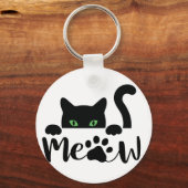 ミオキャット引用文 キーホルダー (正面)