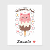 ミオポリタン猫ポップシクル シール (シート)