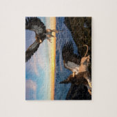 ミオロジカルクリーチャーグリフィンファンタジー ジグソーパズル (縦)