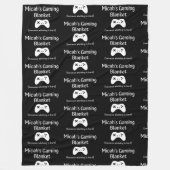 ミカのゲーム用毛布 フリースブランケット (正面)