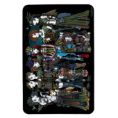 ミカイェリナアートスチームパンクトライバル妖精マグネット マグネット (縦)