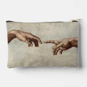 ミカエランジェロ手創造アダム神 アクセサリーポーチ (裏面)