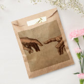 ミカエランジェロ手創造アダム神 フェイバーバッグ (封をした状態)