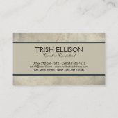 ミカエランジェロ手創造アダム神 名刺 (裏面)