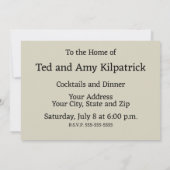 ミカエランジェロ手創造アダム神 招待状 (裏面)