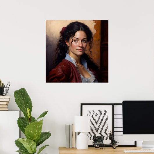 ミカエラ ポスター (ホームオフィス)