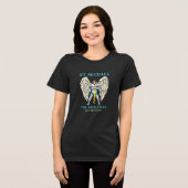 ミカエル大天使 カトリック 祈り Tシャツ (正面全面)