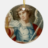 ミカエル大天使（M 010） セラミックオーナメント (正面)