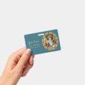 ミカエル大天使（M 010） バッジ (手持ち)