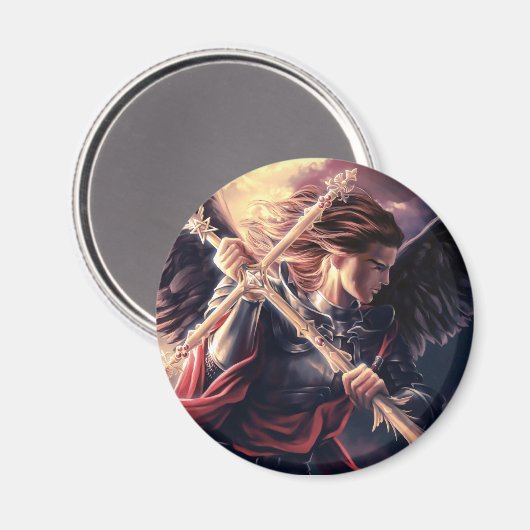 ミカエル マグネット (正面/裏面)