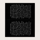 ミカクールガイのアヒル 名刺 (内部フラット)