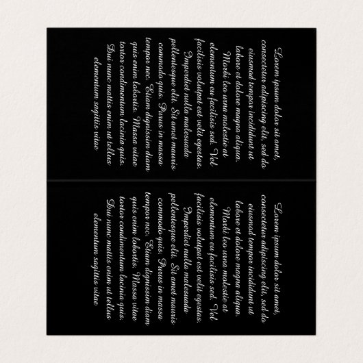 ミカクールガイのアヒル 名刺 (内部フラット)