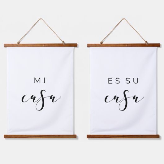 ミカサエスカーサエレガント 吊り下げ型タペストリー (ダブル)