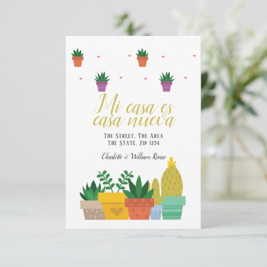 ミカサエスカーサヌエヴァニューホームアドレス 案内状 (スタンド正面)