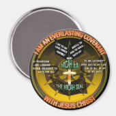 ミカシール大型3インチラウンドマグネット マグネット (正面/裏面)