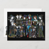 ミカジェリーナスチームパンクサーカス妖精はがき ポストカード (正面/裏面)