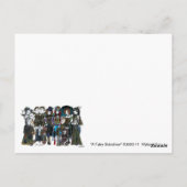 ミカジェリーナスチームパンクサーカス妖精はがき ポストカード (裏面)