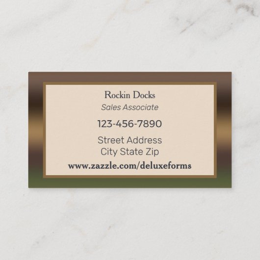 ミカドココブラウン 名刺 (裏面)