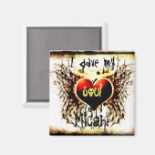 ミカハートソウルラス与えティック私は魂ミカに! マグネット (正面/裏面)