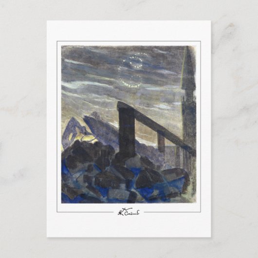 ミカロジャス・コンスタンティナス・シウリオ#57素晴らしーの写真 – Ar... ポストカード (正面)