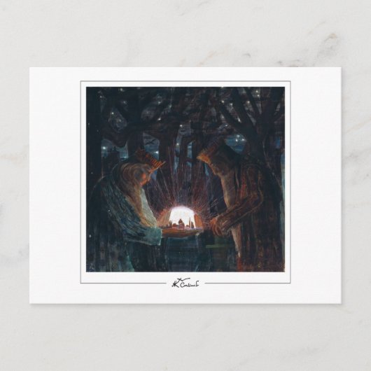 ミカロージャス・コンスタンティナス・シウリ素晴らしオニス#136 - A... ポストカード (正面)