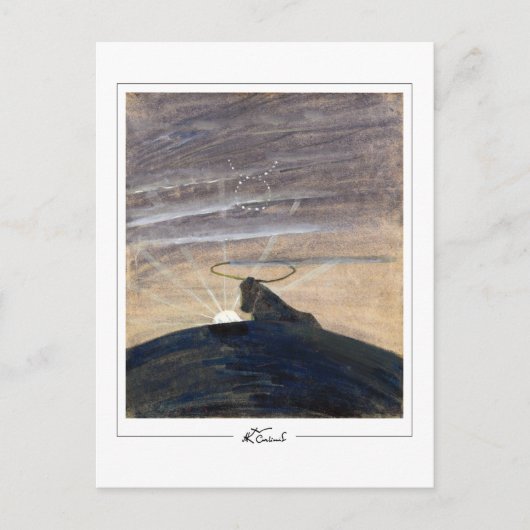 ミカロージャス・コンスタンティナス・シウリ素晴らしオニス#137 - A... ポストカード (正面)