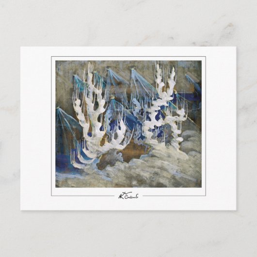 ミカロージャス・コンスタンティナス・シウリ素晴らしオニス#205 - A... ポストカード (正面)