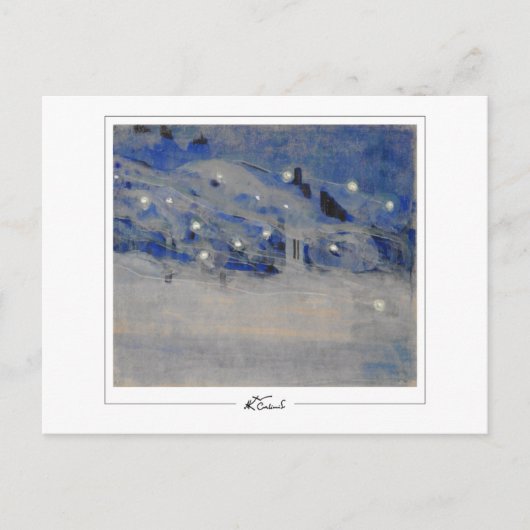 ミカロージャス・コンスタンティナス・シウリ素晴らしオニス#218 - A... ポストカード (正面)