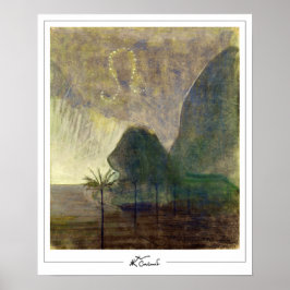 ミカロージャス・コンスタンティナス・シウルライオニスZeding Art Post... ポスター