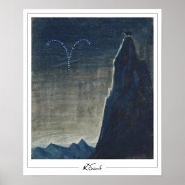 ミカロージャス・コンスタンティナス・シウルライオニスZeding Art Post... ポスター