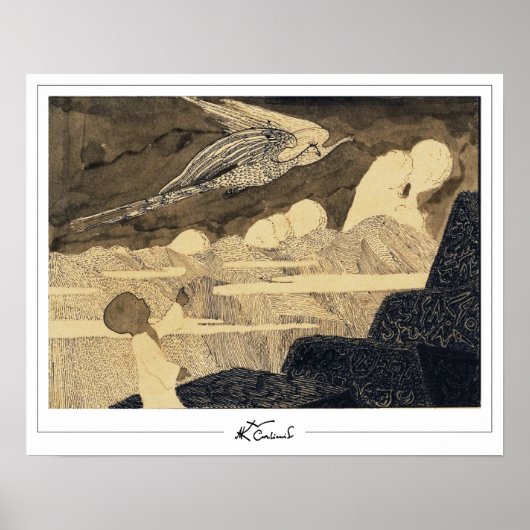 ミカロージャス・コンスタンティナス・シウルライオニスZeding Art Post... ポスター (正面)