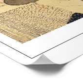 ミカロージャス・コンスタンティナス・シウルライオニスZeding Art Post... ポスター (角)