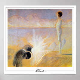 ミカロージャス・コンスタンティナス・シウルライオニスZeding Art Post... ポスター