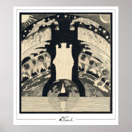 ミカロージャス・コンスタンティナス・シウルライオニスZeding Art Post... ポスター