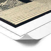 ミカロージャス・コンスタンティナス・シウルライオニスZeding Art Post... ポスター (角)