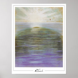 ミカロージャス・コンスタンティナス・シウルライオニスZeding Art Post... ポスター