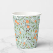 ミカンとオレンジブロッサム 紙コップ (裏面)