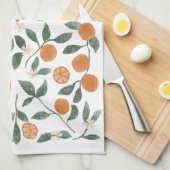 ミカンのキッチンタオル キッチンタオル (四つ折り)
