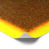 「ミカンの三角形」かわいい写真。買今 ポスター (角)