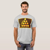 「ミカンの三角形」かわいい写真。買今 Tシャツ (正面フル)