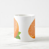 ミカンの半分 コーヒーマグカップ (中央)