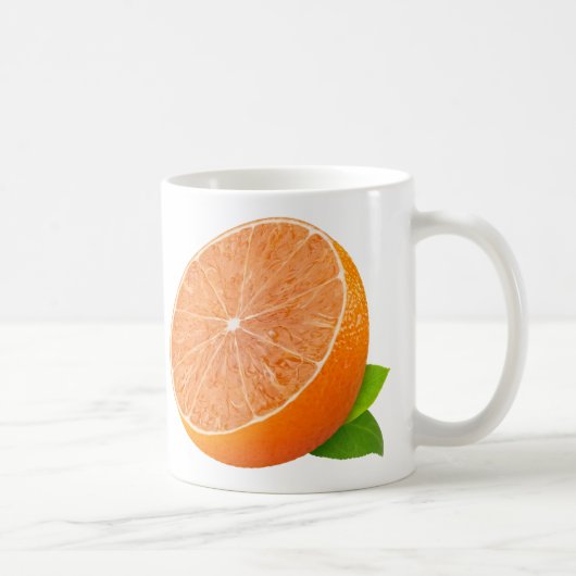 ミカンの半分 コーヒーマグカップ (右)