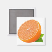 ミカンの半分 マグネット (正面/裏面)